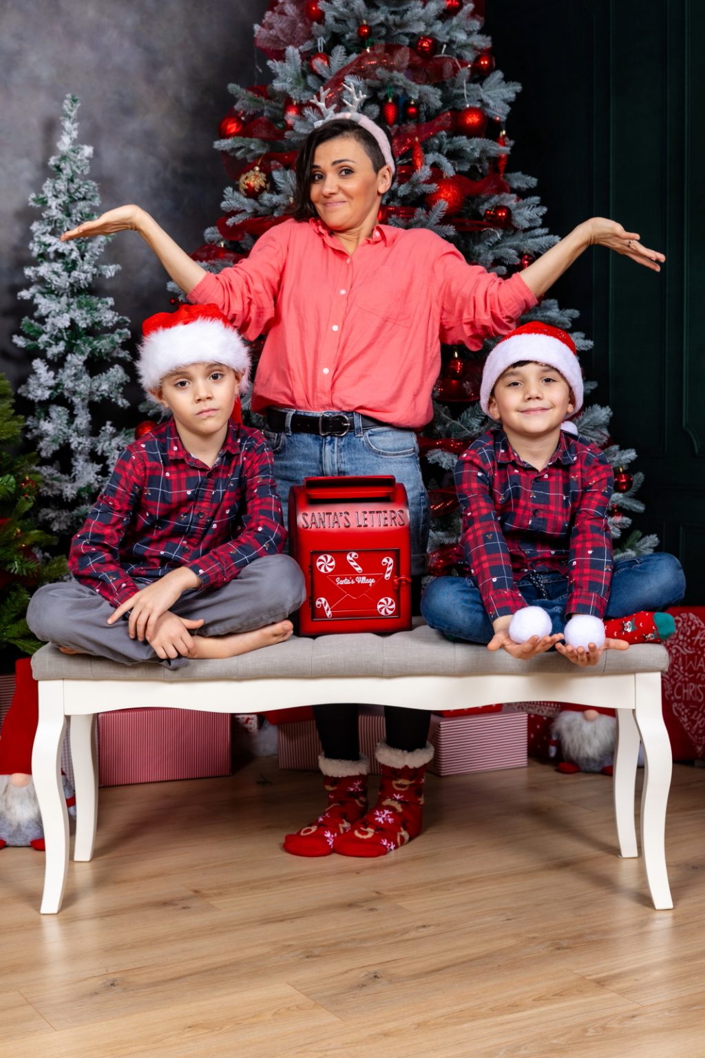 poze de craciun familie