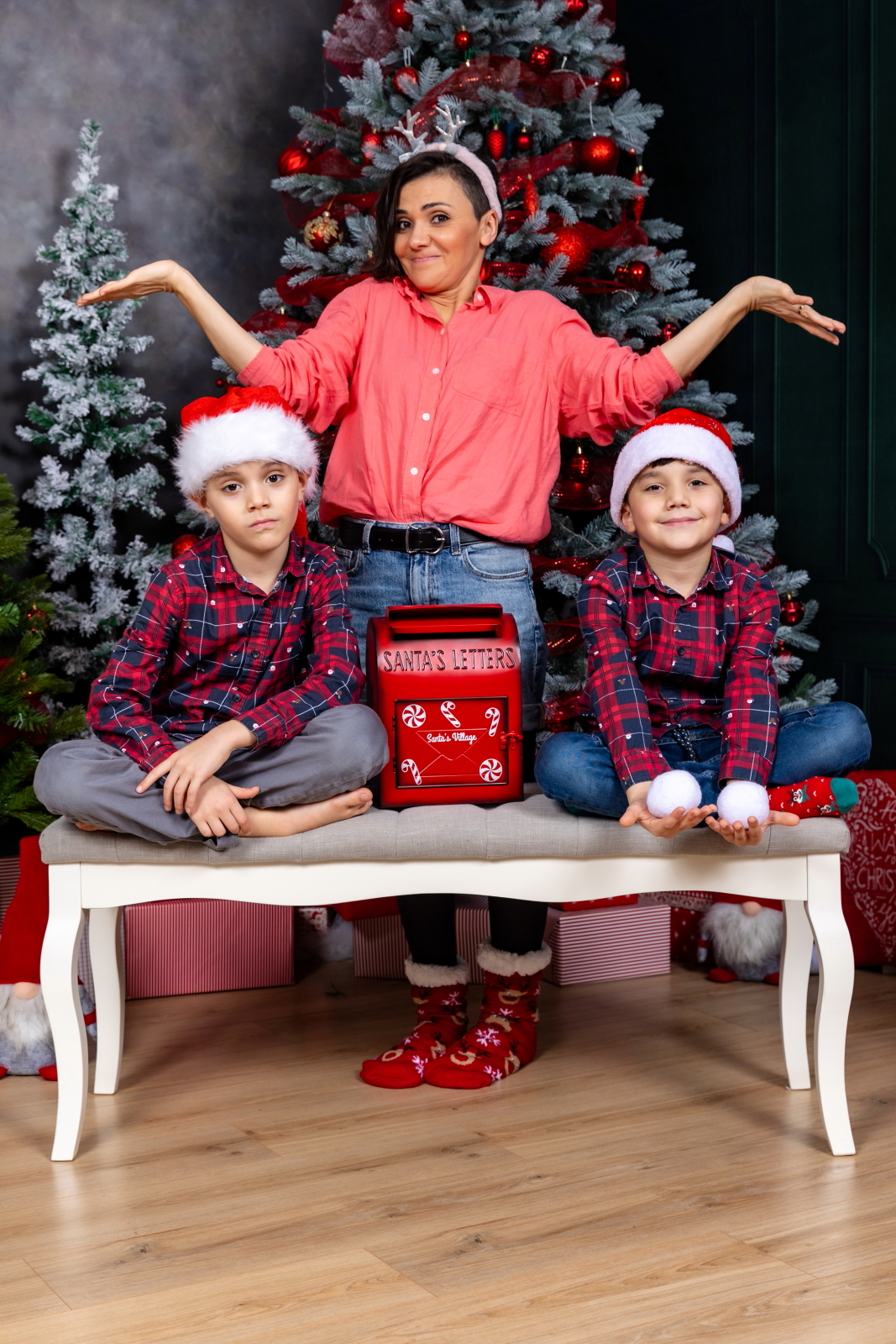 poze de craciun familie