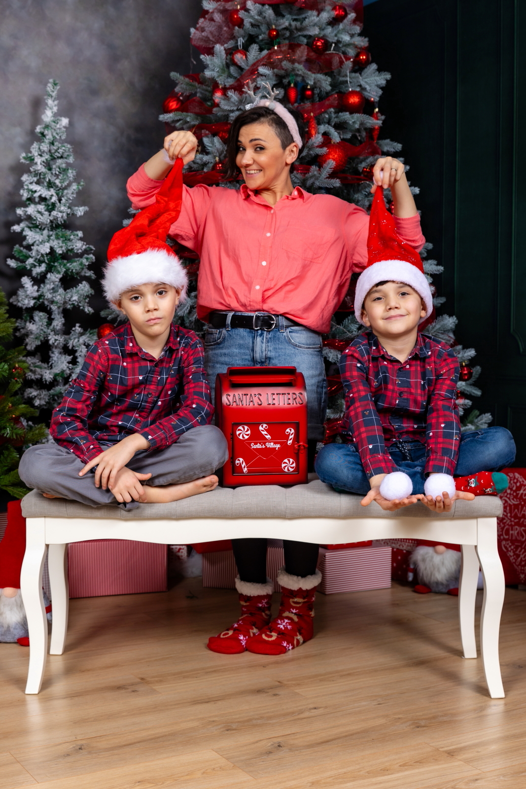 poze de craciun familie